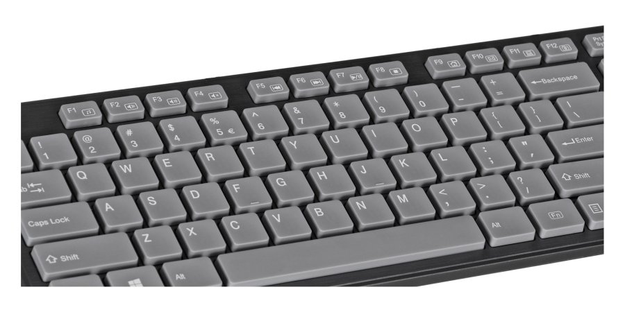 NATEC Discus 2 tastatur USB USB US Slim #6