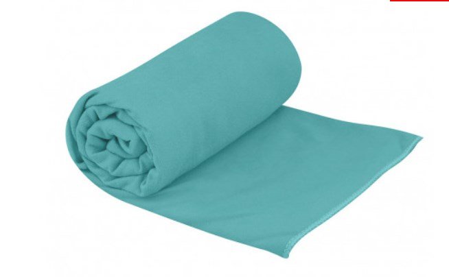 Sea To Summit Tek hurtigtrrende rejsehndklde Drylite Large Baltic 60 x 120 cm turkis 1 stk #1