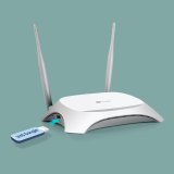 TP-Link TL-MR3420 tr�dl�s router Hurtigt ethernet Enkelt band (2,4 GHz) Sort, Hvid #8