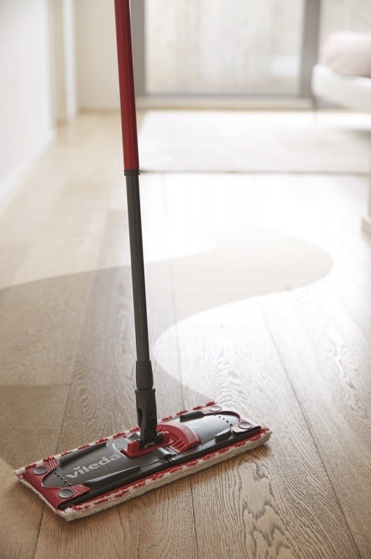 Mop with Bucket Vileda Ultramax Sort Rd Plastik Fiber #11