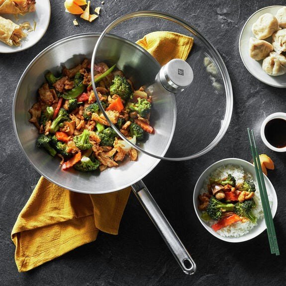 ZWILLING PLUS Wok/Stirfry pande Rund #4
