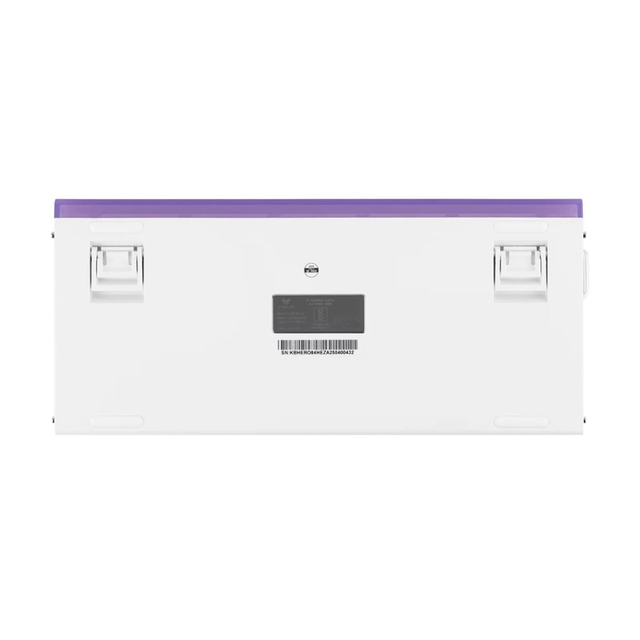 HERO84 HE White+Purple+Gradient+LIGHT JadeKing switch RGB AULA-tastatur #2