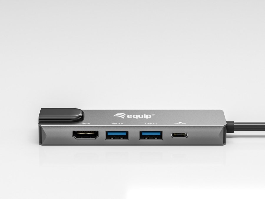 Equip 133489 dockingstation Ledningsf�rt USB 3.2 Gen 1 (3.1 Gen 1) Type-C Gr� #3