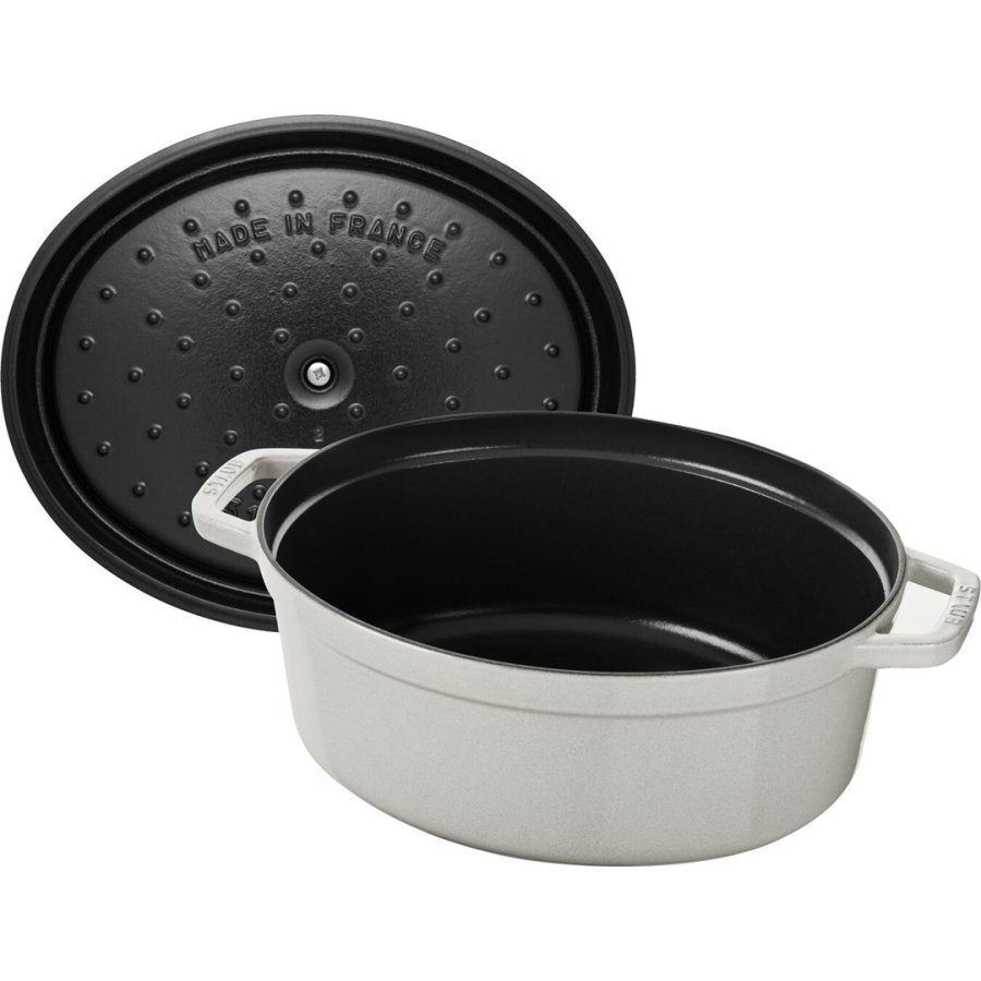 ZWILLING STAUB LA COCOTTE 5,5 L Oval Stbejern Gryde bradepande #28