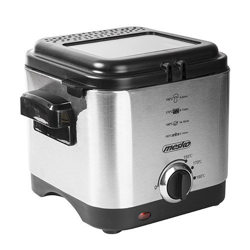 Mesko Home MS 4910 frituregryde Enkelt 1,5 L Enkeltstende 900 W Sort, Satin stl #5
