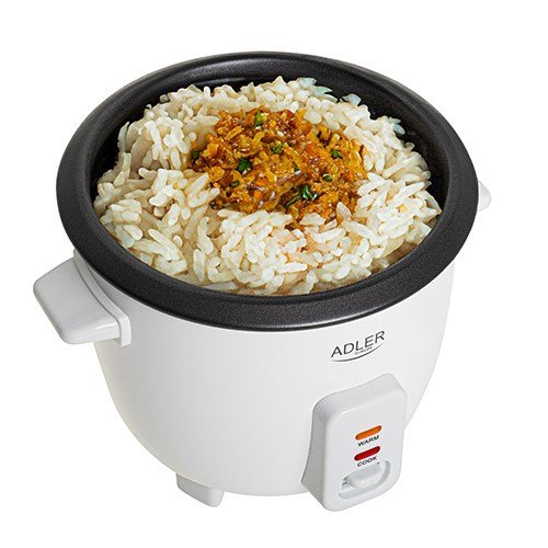Riskoger ADLER AD 6418 300 W 0,6 L Hvid #3