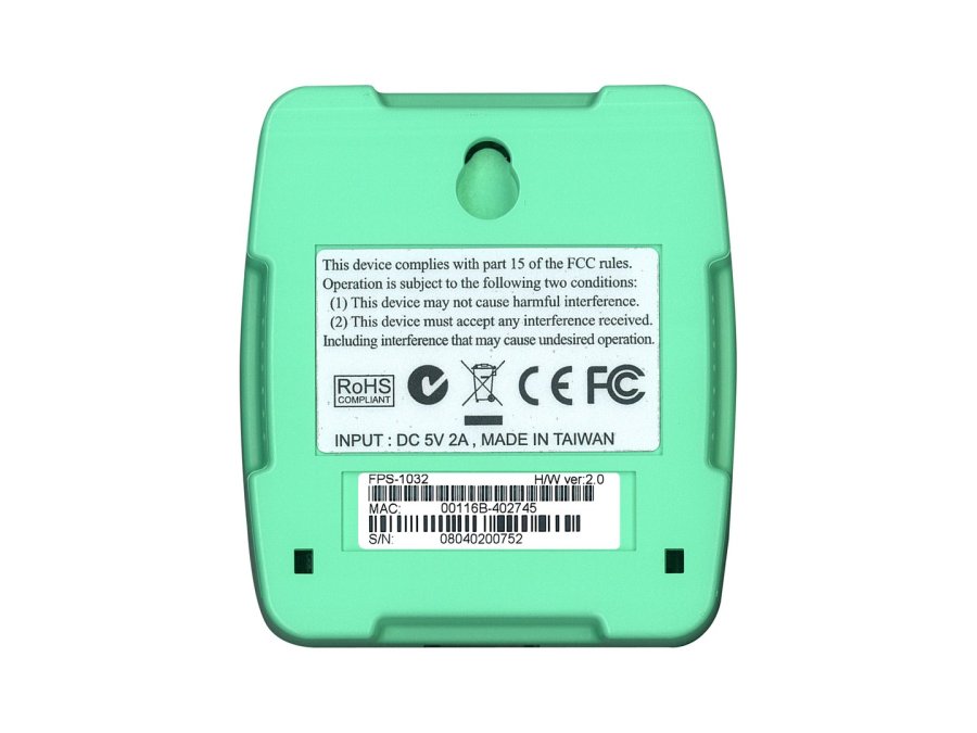 LevelOne FPS-1032 printserver Ethernet LAN Sort, Grn #4