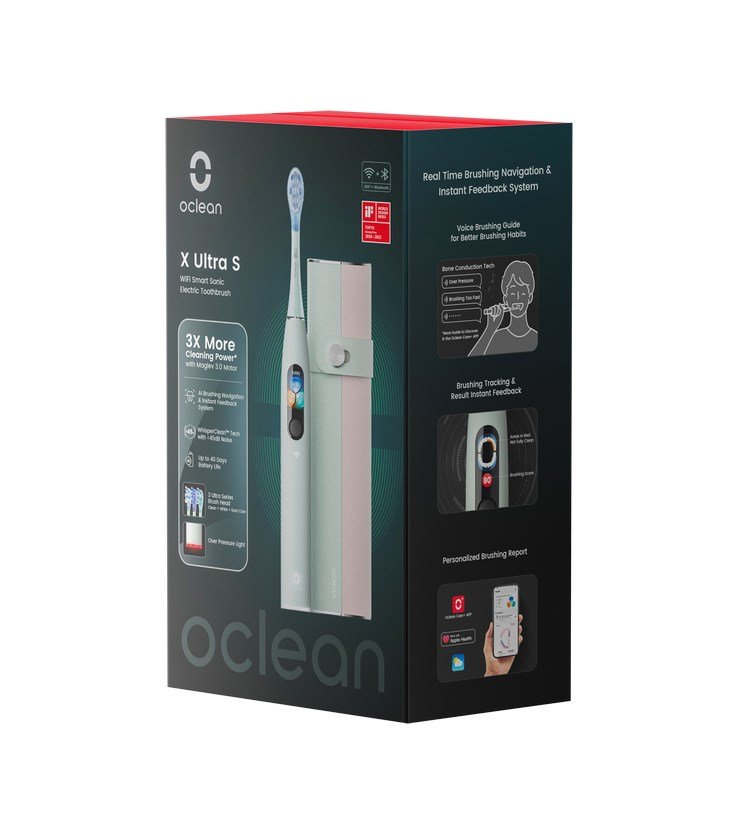 Oclean X Ultra S Voksen Elektrisk tandbrste Grn #3