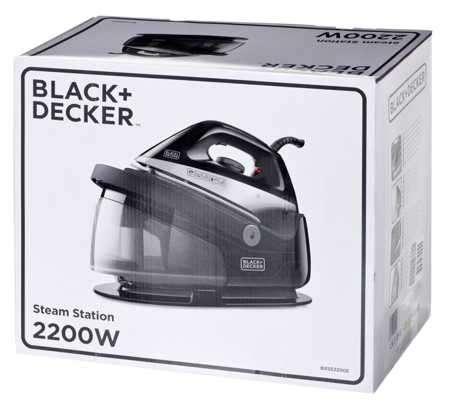 Black & Decker BXSS2200E Tr & dampstrygejern 2200 W Sort #9