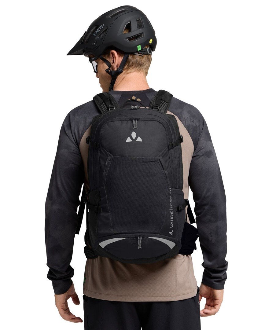 VAUDE Bike Alpin 23+5 rygs�k Sportsrygs�k Sort Polyamid, Polyurethan (PU), Polyester #10