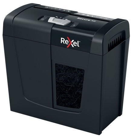 Rexel Secure X6 papirmakulator Krydsmakulering 70 dB Sort #4