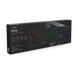 SAVIO STYX Clavier mcanique Outemu Peach Silent, Hot Swap, RGB #10