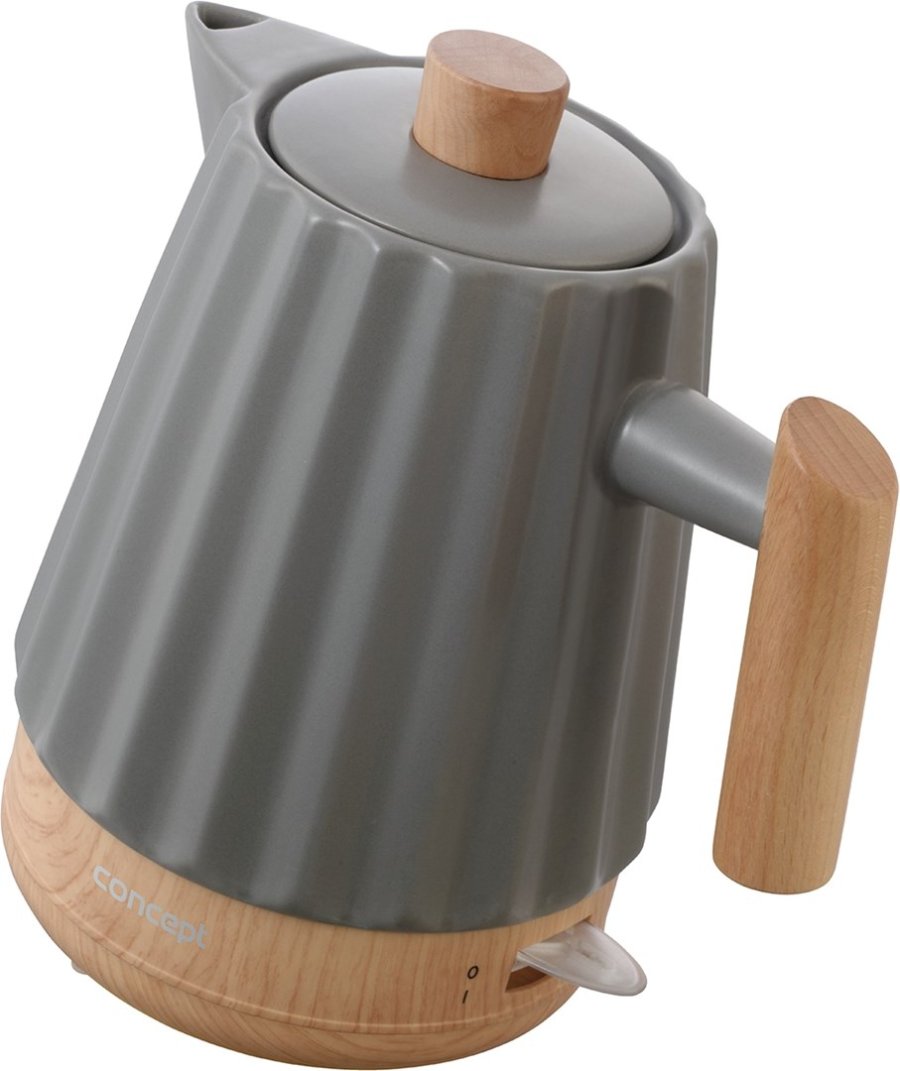 Concept RK0092 Keramisk elkedel 1,5 l Mrkegr #7