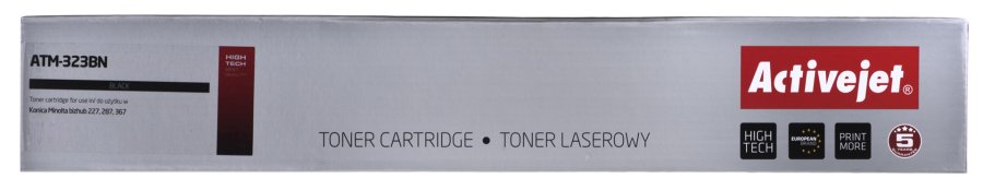 Activejet ATM-323BN Konica Minolta printertoner, erstatning Konica Minolta TN323; Supreme; 23000 sider; sort #2