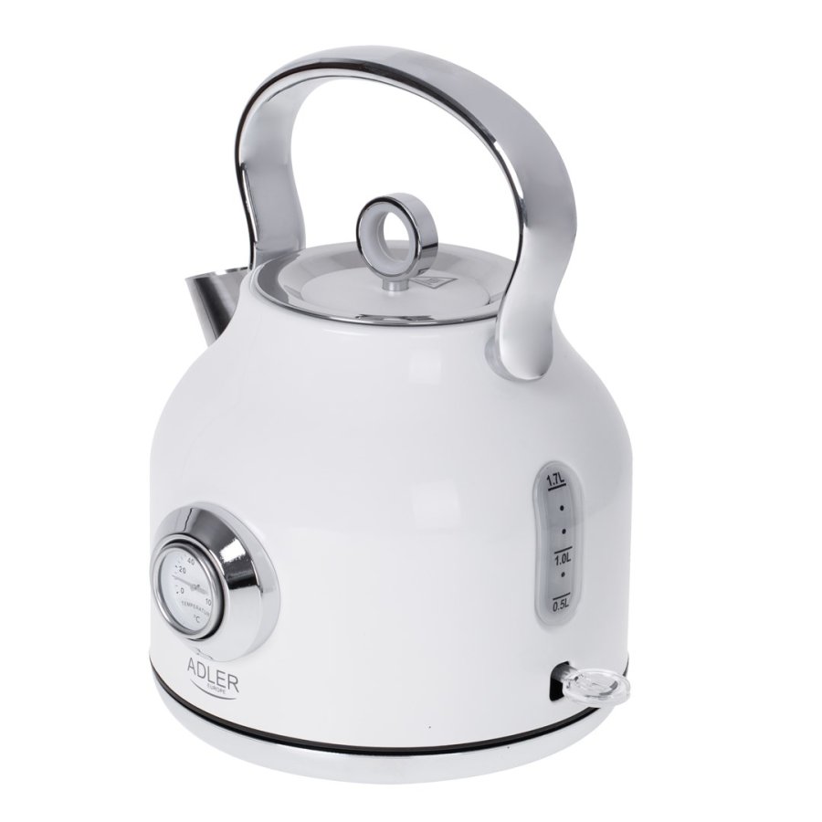 Adler AD 1346 elkedel 1,7 L 2200 W Metallic, Hvid #19