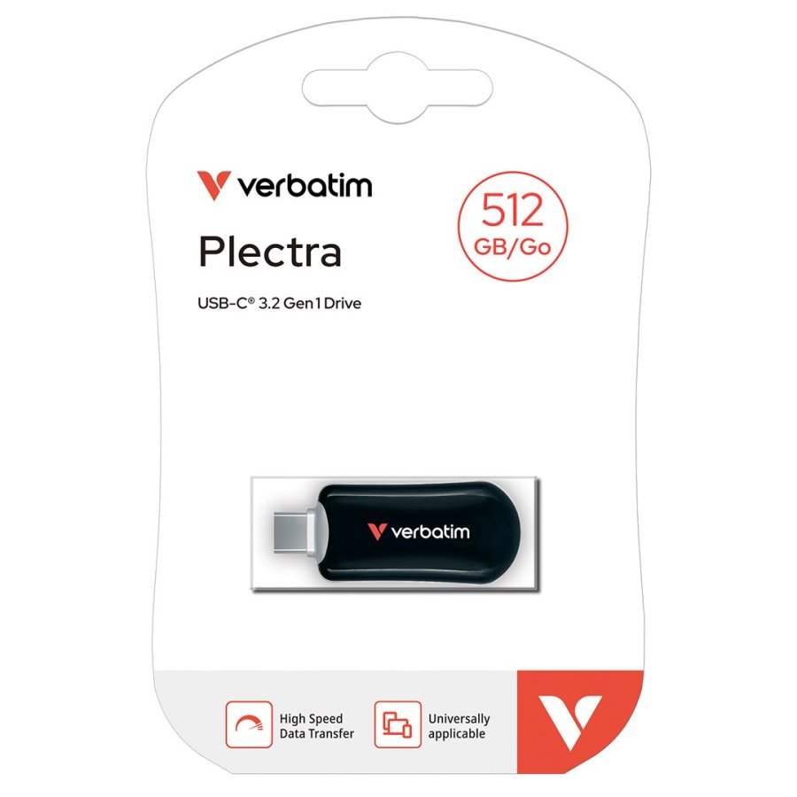 Verbatim 30227 USB-ngle 512 GB USB Type-C 3.2 Gen 1 (3.1 Gen 1) Sort #4