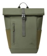 Rivacase Eden rygs�k Rejserygs�k Oliven PU-l�der, Polyester, Genanvendt polyethylenterephthalat (rPET) #4