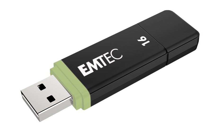 Emtec K100 USB-n�gle 16 GB USB Type-A 2.0 Sort, Flerfarvet #5