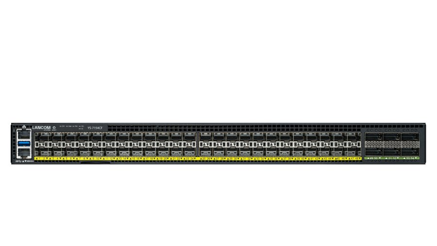 LANCOM YS-7154CF-B2F Administreret L2/L3 1U Sort #1