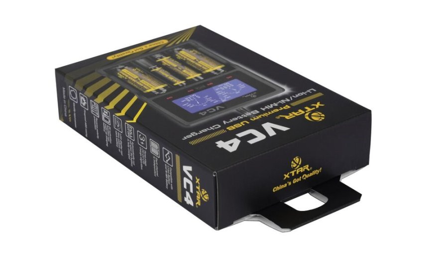 XTAR VC4SL batterioplader til Li-ion / Ni-MH / Ni-CD 18650 cylindriske batterier #19