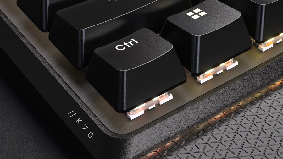 Corsair K70 CORE TKL tastatur Spil USB + RF Wireless + Bluetooth QWERTZ Tysk Sort #2