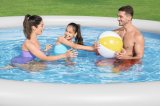 Bestway Fast Set 57313 swimmingpool til over jorden Indrammet pool Rund 9677 L Gr� #5