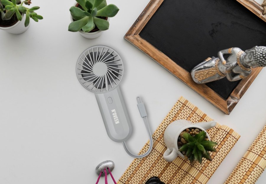 NOVEEN F220 USB genopladelig hndventilator #4