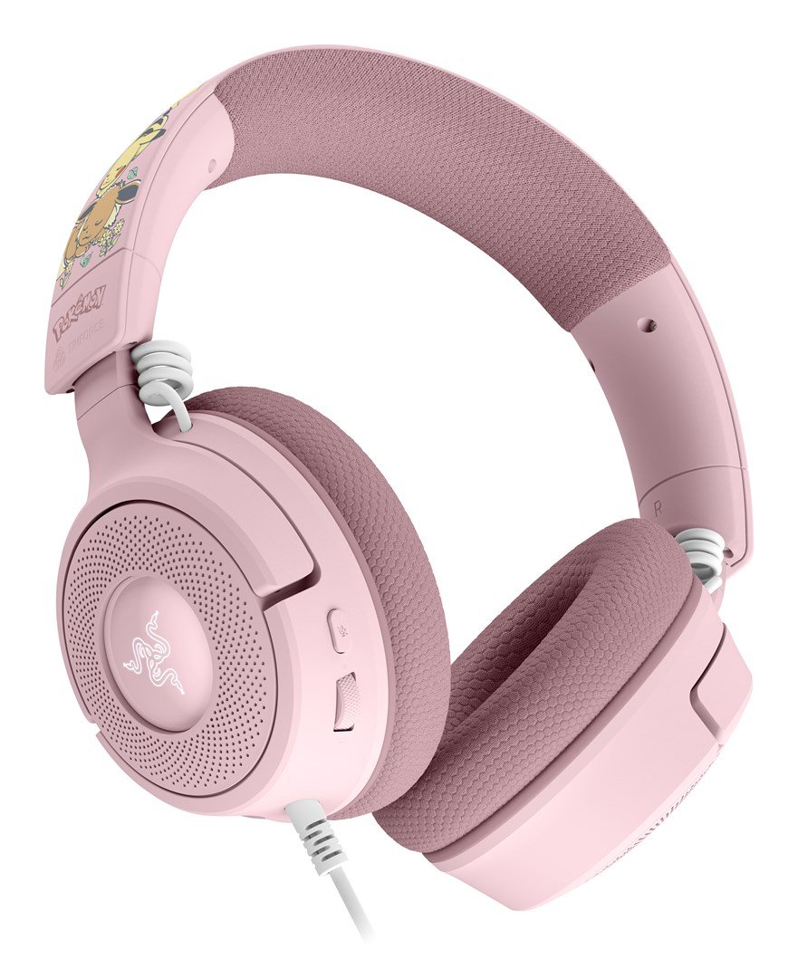 Razer Kraken V4 X – Pikachu & Eevee Edition Headset Ledningsf�rt Spil USB Type-C / USB Type-A Lyser�d #1