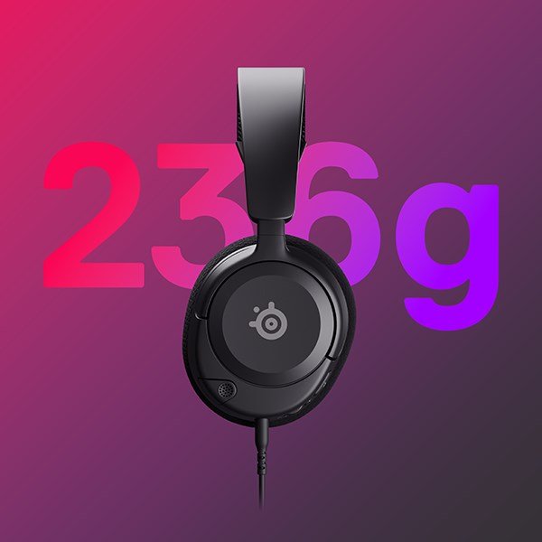 Steelseries Arctis Nova 1 Gaming-headset Kablet Hovedb�jle Renoveret Sort #7
