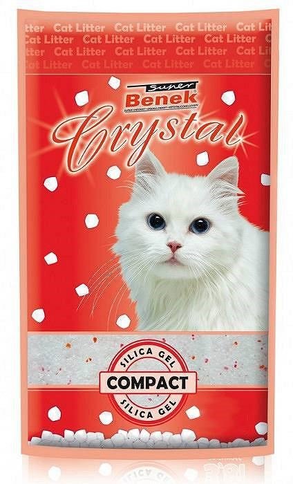 SUPER BENEK Crystal Compact  - Kattegrus - 7,6 l #1