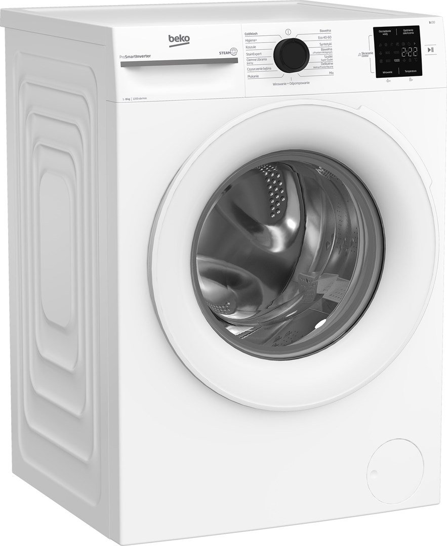 BEKO BM1WFU38225WW vaskemaskine b100 8 kg 1200 o/min AquaWave Hvid #7