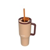 Termokrus med teleskopsugerr Kambukka Rio Tumbler 950 ml Almond Dream #1