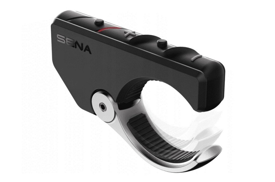 SENA RC4 SC-4B-01 Fjernbetjening til motorcykelintercom Bluetooth 4.1 Sort, Slv #1