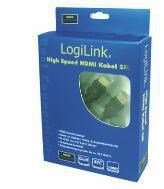 LogiLink HDMI, 10m HDMI-kabel HDMI Type A (Standard) Sort #4