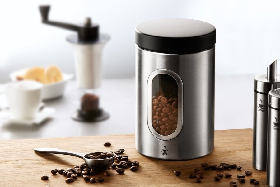 GEFU 16340 kkken opbevaringsbeholder Kaffebeholder 0,5 L Aluminium, Polypropylen (PP), Rustfrit stl #3