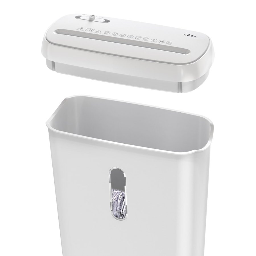 WHITE SHREDDER MT223 makulator til dokumenter og kreditkort #6