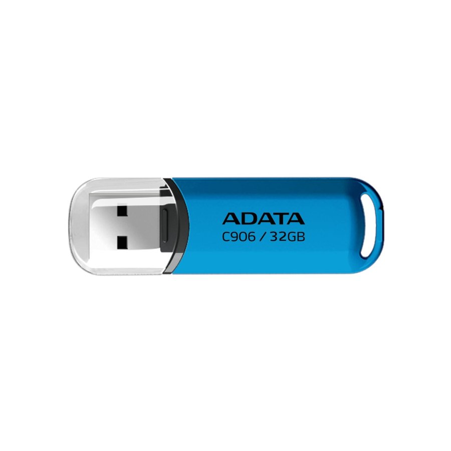 ADATA AC906-32G-RWB USB-n�gle 32 GB USB Type-A 2.0 Bl�, Transparent #1