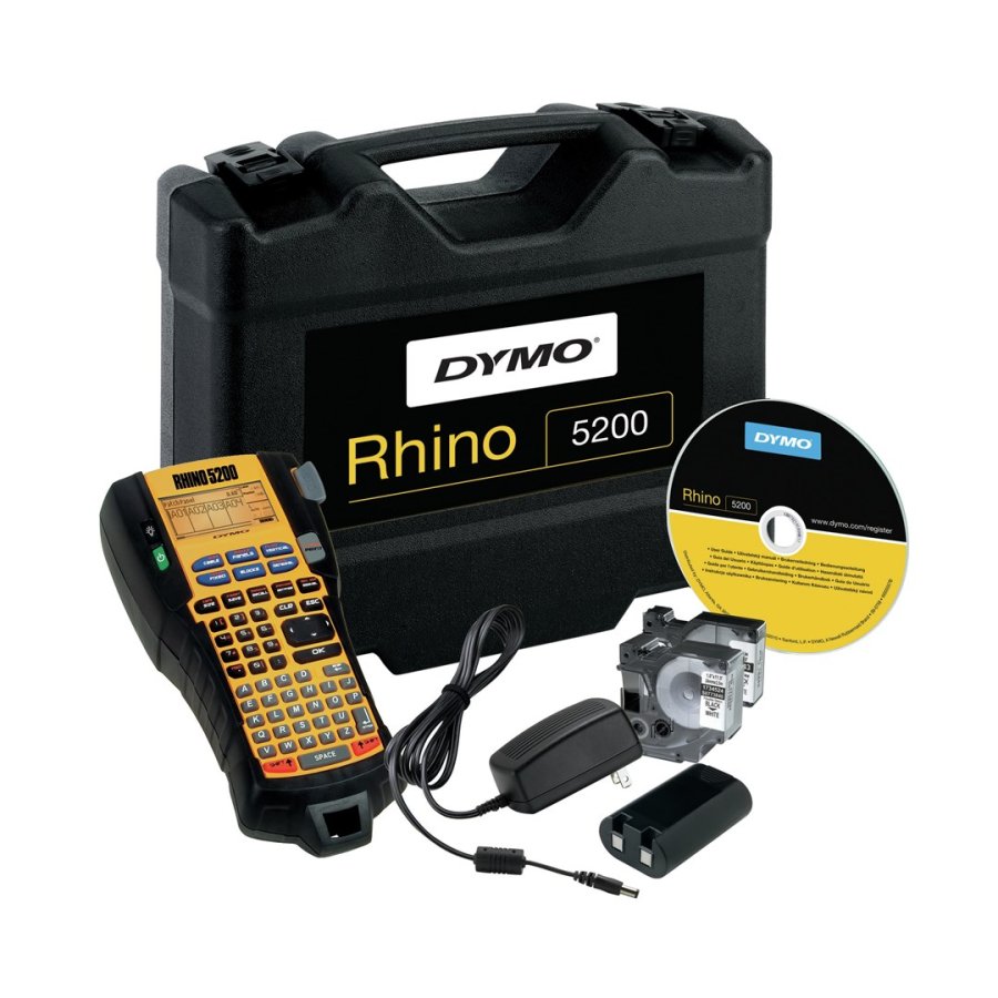 DYMO RHINO 5200 Kit etiketprinter Termisk overfrsel 180 x 180 dpi ABC #1