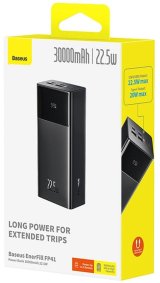 BASEUS ENERFILL FP41 30000 mAh 22,5 W powerbank med Baseus Simple USB-A kabel 30 cm #10