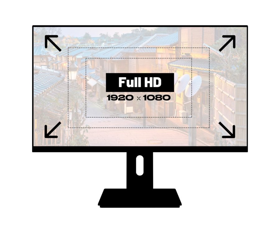 JAPANNEXT JN-I215FLFHSP-C65W computersk�rm 54,6 cm (21.5