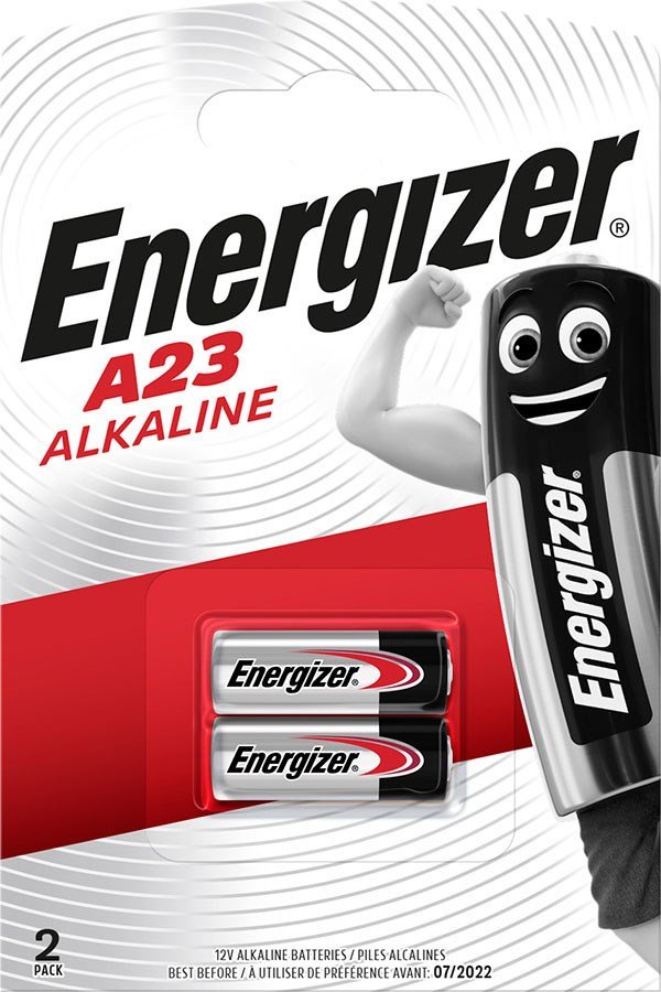 Energizer E23A (A23) Alkaline specialbatteri til engangsbrug 12 V, 2 stk. #1