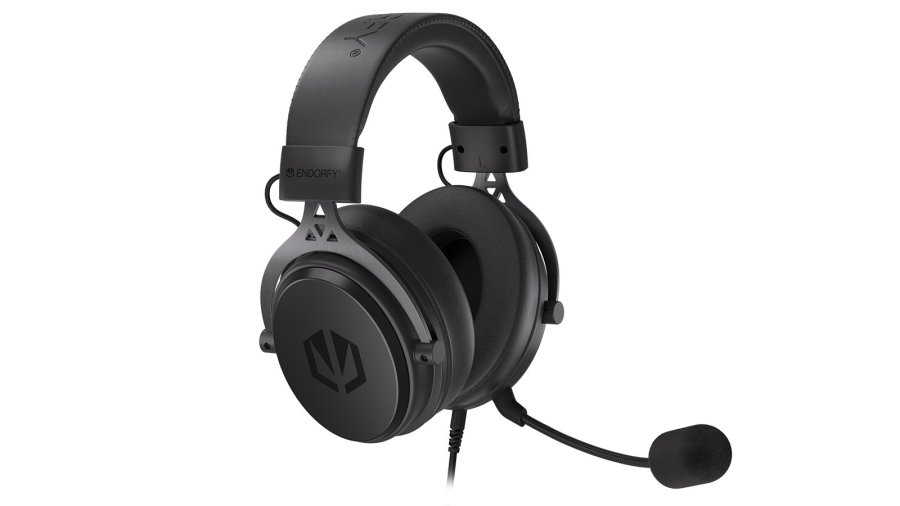 ENDORFY VIRO Plus USB Headset Ledningsfrt Musik/hverdag Sort #12