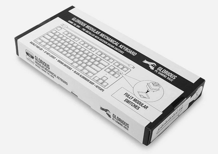 Glorious PC Gaming Race The Glorious GMMK-TKL tastatur Spil USB Sort #7