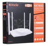 TENDA RX3 WIFI6 dual band gigabit router, hvid #4