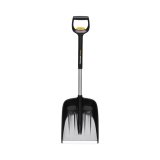 Fiskars 1057187 skovl & spartel Sneskovl Metal Sort, Slv #1