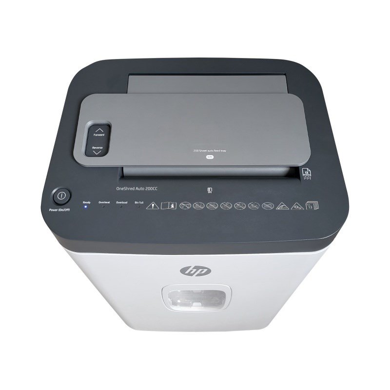 HP ONESHRED makuleringsmaskine 200CC hvid/gr #4