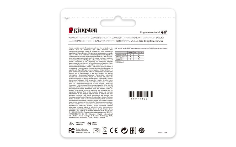 Kingston Technology DataTraveler 64 GB USB-C 3.2 Gen 1 70 #6