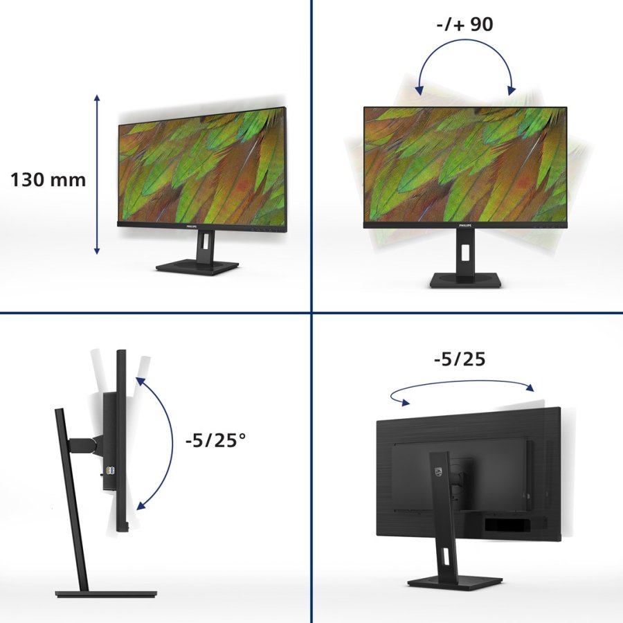 Philips 3000 series 27B1N3800/00 LED display 68,6 cm (27