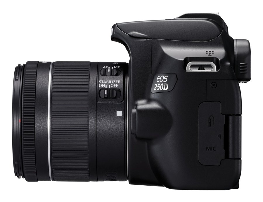 Canon EOS 250D+EF-S 18-55mm SLR kamerast 24,1 MP CMOS 6000 x 4000 pixel Sort #9