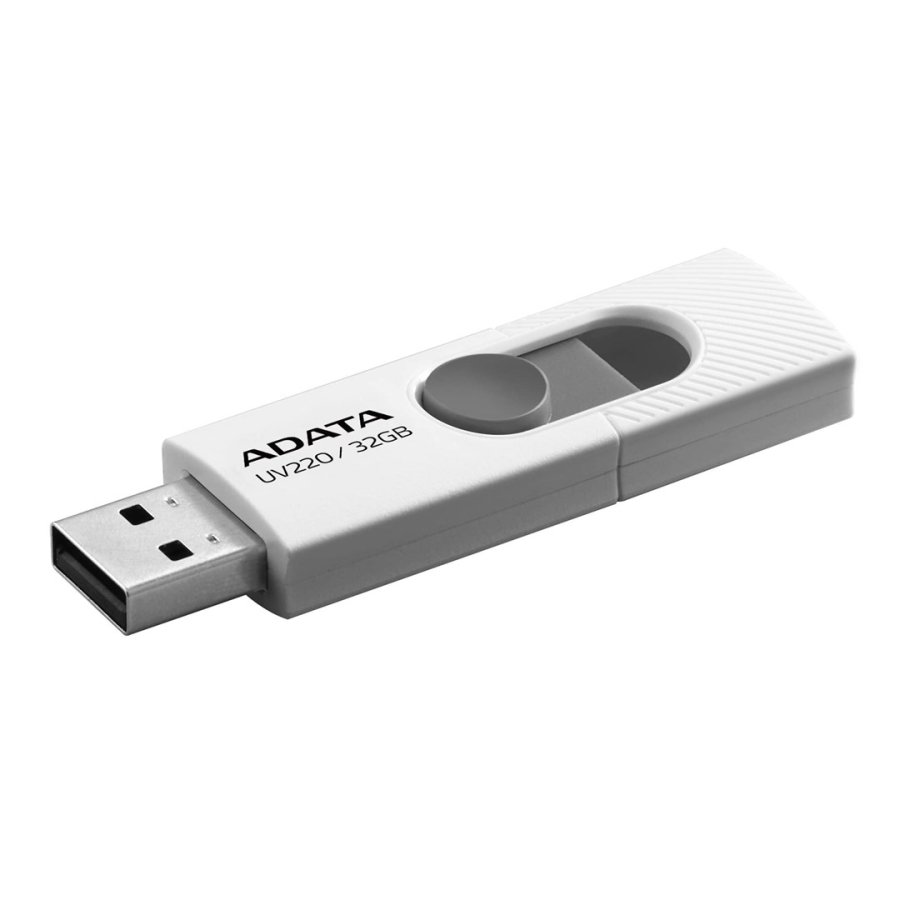 ADATA UV220 USB-ngle 32 GB USB Type-A 2.0 Gr, Hvid #1